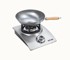 HOT WOK Plinski plamenik Silver Line 4,5 kW HW2113, srebrna