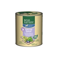 REAL NATURE Adult patka sa špinatom 800 g