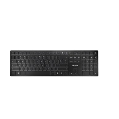 CHERRY Tipkovnica KW 9100 Slim univerzalna, RF bežična + Bluetooth, QWERTY engleska, crna