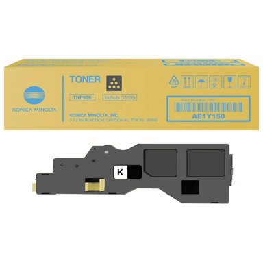 KONICA MINOLTA Toner TNP-92 K AE1Y150, crni, originalni