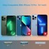 LOSVICK Maskica za Apple iPhone 13 Pro s 2x zaštitnikom od kaljenog stakla, crvena