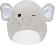 SQUISHMALLOWS Plišana igračka Cherish sivi slon 20 cm, siva