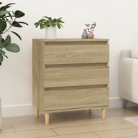 Komoda boja hrasta sonome 60 x 35 x 70 cm od konstruiranog drva