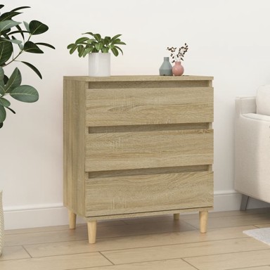 Komoda boja hrasta sonome 60 x 35 x 70 cm od konstruiranog drva