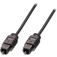 LINDY Audio kabel 35211 1 m TOSLINK, crni