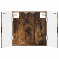 Kabinet za mete HAARLEM, dimljeni hrast, 52,5 × 10,5 × 53,5 cm