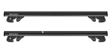 MENABO Krovni nosač jackson 120cm, crni