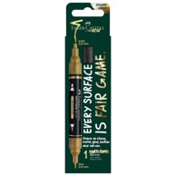 FABER-CASTELL marker obostrani Multimarker Mirror, zlatni