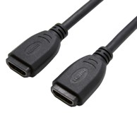 ROLINE Adapter/kabel HDMI - HDMI, F/F, 0.2m
