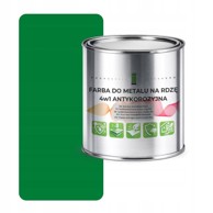 Metalna boja za hrđu 4 u 1 zelena RAL 6010 pocinčani čelik 1 l sjajna