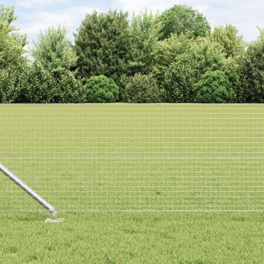 Zavarena ograda s 13 šiljaka, 0.6x25 m, pocinčani čelik