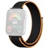 GS Najlonska narukvica za Huawei Watch Fit 3/4/4 Pro, crno-narančasta