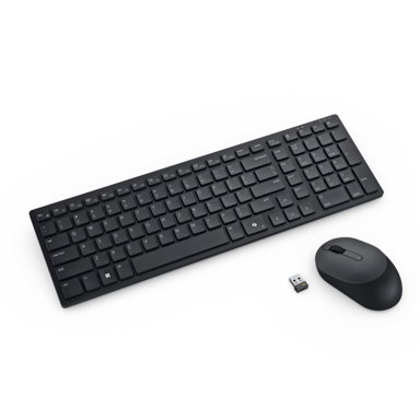 DELL Komplet tipkovnica i miš KM555, bežični/Bluetooth, mađarski QWERTZ, crni