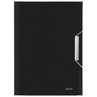 LEITZ Mapa za kućni budžet 6 pregrada s gumicom PP Style 39570094 crna