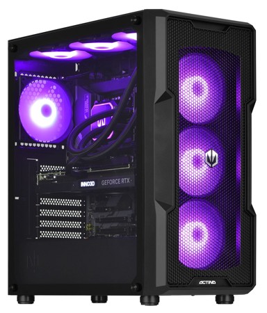 ACTINA Stolno računalo Midi Tower, AMD Ryzen™ 7 7800X3D, 32 GB DDR5 SDRAM, 1 TB SSD, AMD Radeon RX 7900 XTX