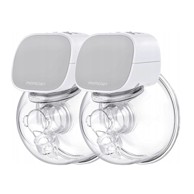 MOMCOZY Izdajalica S9 Pro, dvostruka, 180 ml, siva