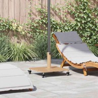 Osnove za vanjske suncobrane 45x45x31,5cm, svijetlo drvo