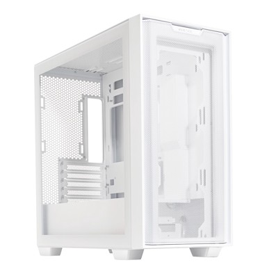 ASUS Kućište A21, micro tower, micro-ATX, kaljeno staklo, bijelo