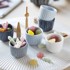 KÄHLER DESIGN Set od 2 bijele porculanske posude za jaja Hammershoi, ⌀ 8 cm