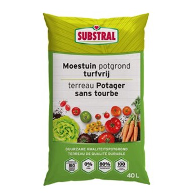 SUBSTRAL Zemlja za povrće bez treseta, 40l