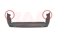 VAN WEZEL Zadnji branik Fiat Doblo 10-15 2VR, 15- Combo