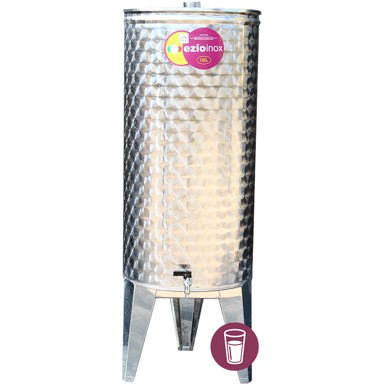 EZIO Inox bačva za rakiju, 100 l