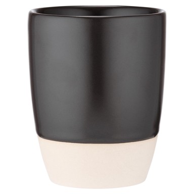 LADELLE Crno-bež šalica od kamenine 300 ml Host