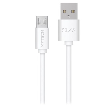 HYTECH Kabel HY-X89, Micro-USB, 2m, bijeli