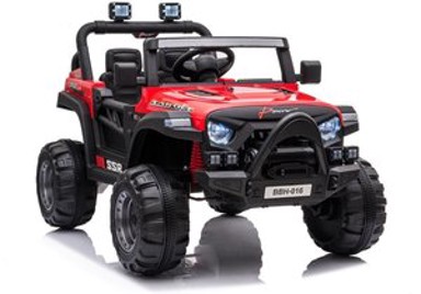 Automobil na akumulator Jeep BBH016, crvena