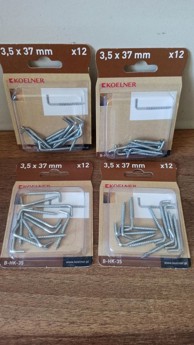 Kutna kuka 3,5x40 mm