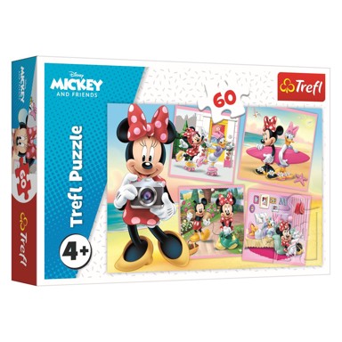 TREFL Puzzle Minnie, 60 kom