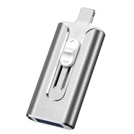 VYZIO USB memorija 3-u-1 brza Dataflex 128 GB Micro USB/Lightning/USB-C