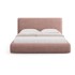 COSMOPOLITAN DESIGN Tapecirani bračni krevet Colonel 180x200 cm s prostorom za pohranu s podnicom, ružičasti