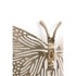 LIGHT & LIVING Metalni zidni ukras 41x23 cm Butterfly 