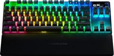STEELSERIES Tipkovnica Apex Pro TKL WL (2023), crna, RGB, mehanička, US layout, USB