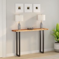 Stolna ploča 180x30x2,5 cm pravokutna bagremovo drvo živi rub