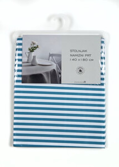 Stolnjak PVC, 140 x 240 cm, pruge