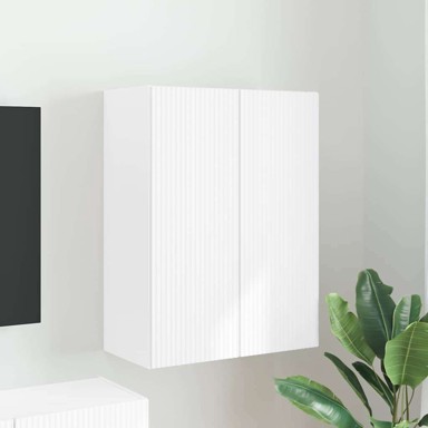 TV zidni ormar zidne 59 5 x 31 x 80 cm konstruirano drvo, bijelo