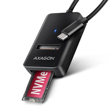 AXAGON Adapter ADM2-CM M.2, USB-C, NVMe