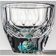 Kristalna čaša El-35420 50 ml, tirkizna