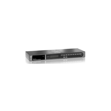 LEVELONE KVM preklopnik KVM-1631, VGA, USB/PS2, 1920 x 1440, 1U, crni