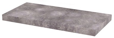 SAPHO Ploča za umivaonik, 90x39 cm, AVICE, debljina 5 cm, cementni dekor
