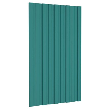 Krovni panel, 36 kom, 80 x 45 cm, zeleni
