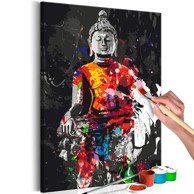 Slika za samostalno slikanje Buddha in Colours 40x60