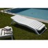 IPAE PROGARDEN Plastična ležaljka Scirocco 71x187x44,5 bijela