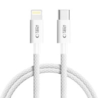 TECH-PROTECT Kabel USB-C Lightning 27W 1m, siva