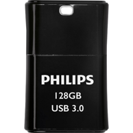 PHILIPS USB memorijski pogon Pico, 128 GB, USB Tip-A 3.2 Gen 1, crni