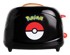 MAD MONKEY Toster Pokémon za 2 kriške, crno-crveno-bijeli