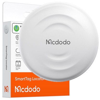 MCDODO Mini GPS lokalizator za auto bicikl ključeve i psa za Apple Find My, crna