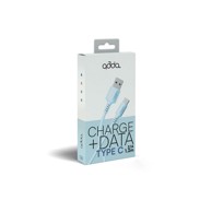 ADDA Kabel USB-200-LB USB-A na Type-C 3.1A, baby plava, 1.2M